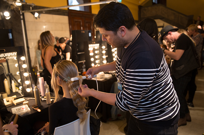 Hair Director - Backstage with MECCA at MSFW Opening Gala