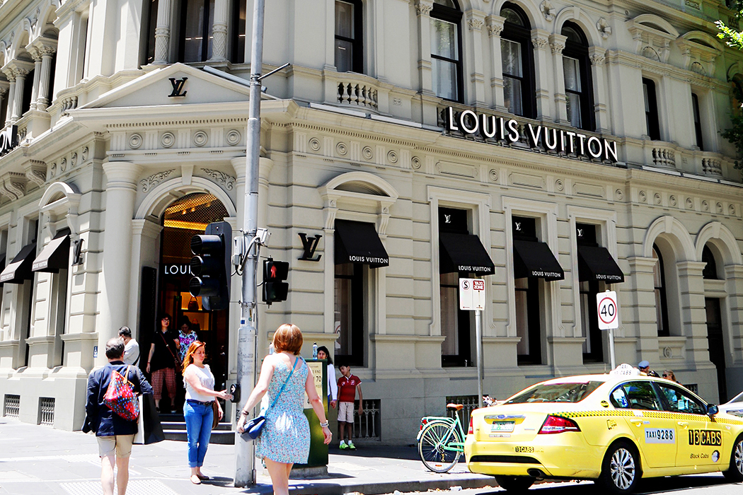 Louis Vuitton Collins Street Melbourne