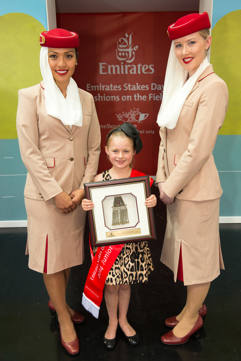 2014 Emirates Stakes Day Fashion on the Field Junior Girls Winner -