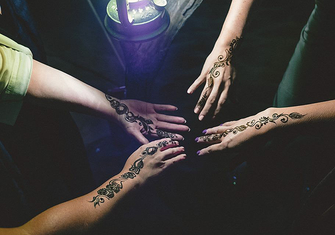 Henna Tattoo Hands