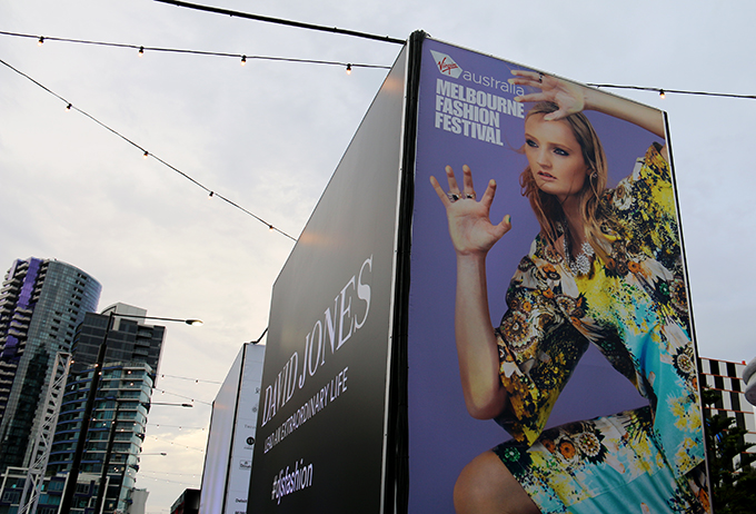 Melbourne Fashion Festival Opening Night at Docklands