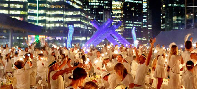 Diner En Blanc - Melbourne Girl