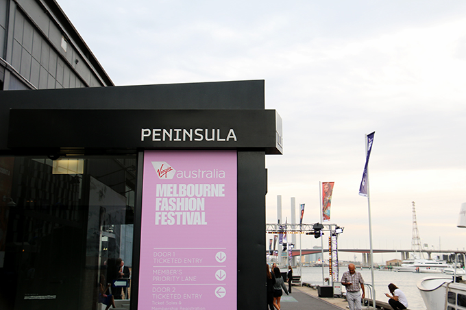 Melbourne Fashion Festival Opening Night at Docklands