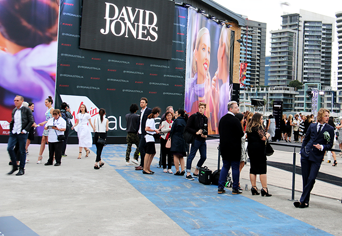 Melbourne Fashion Festival Opening Night at Docklands