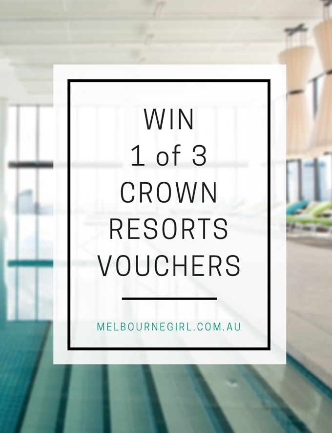 Win 1 of 3 Crown Resorts Vouchers