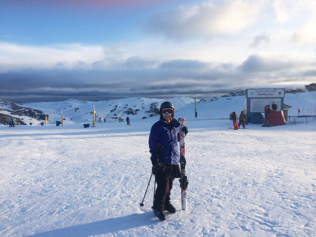 Skiing Falls Creek