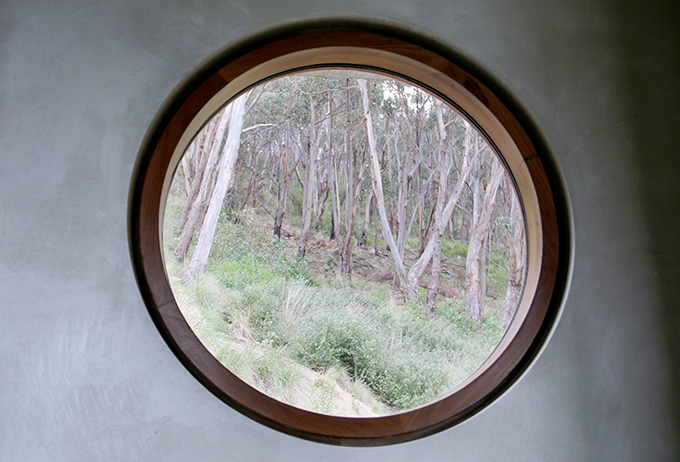 Ocean House Lorne - Circular Window