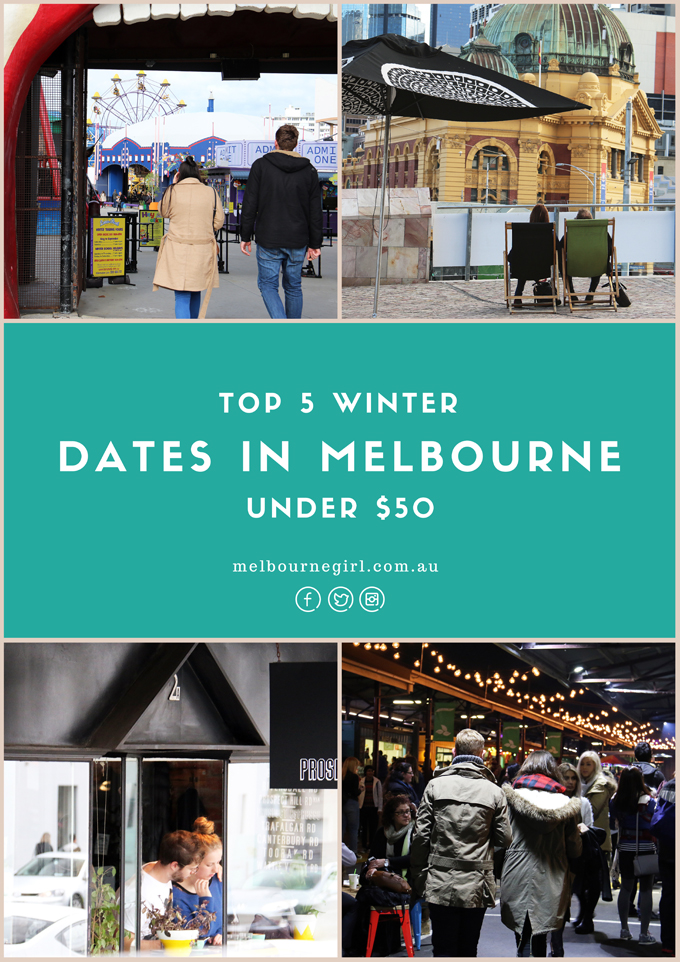 Top 5 dates in Melbourne under $50