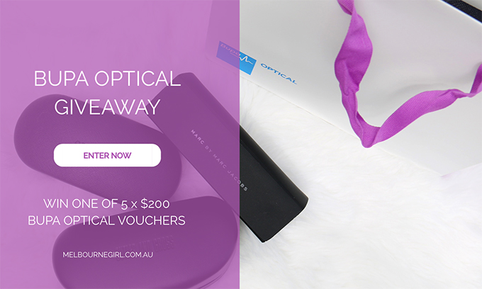 BUPA OPTICAL GIVEAWAY