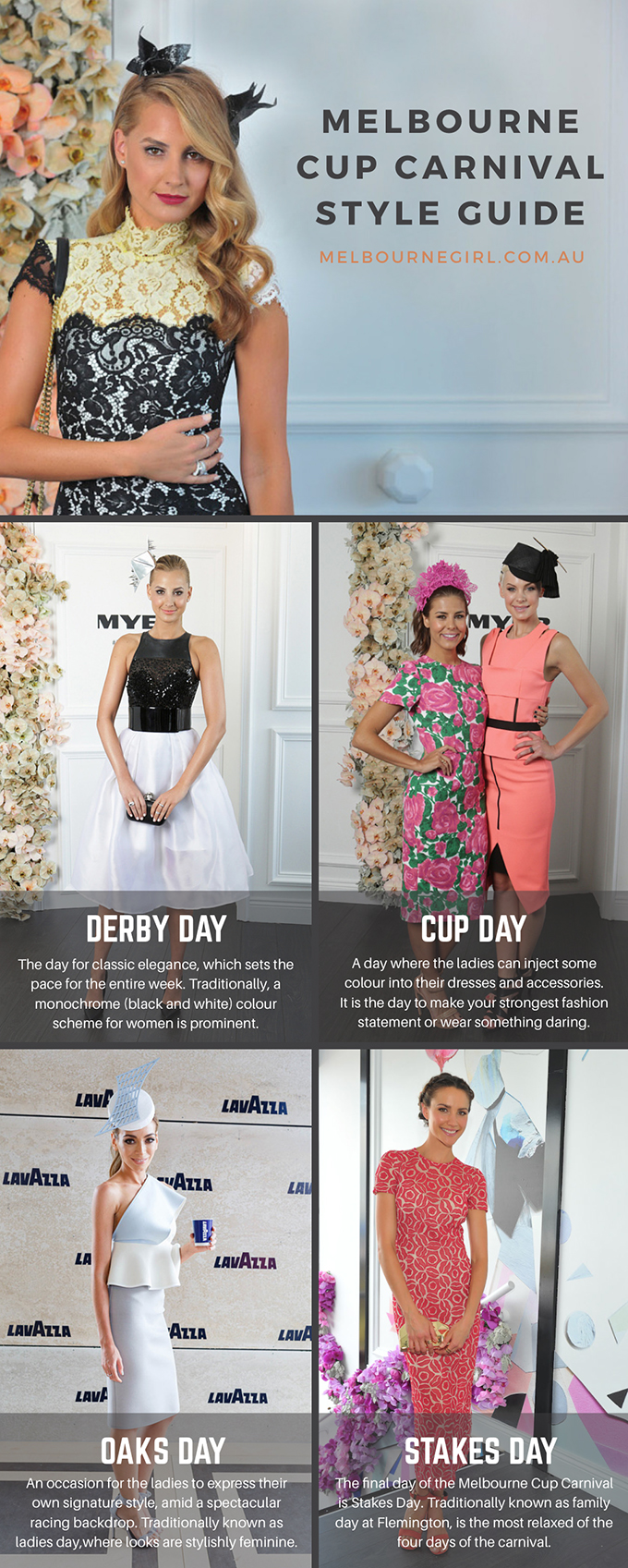 MELBOURNE CUP CARNIVAL - STYLE GUIDE