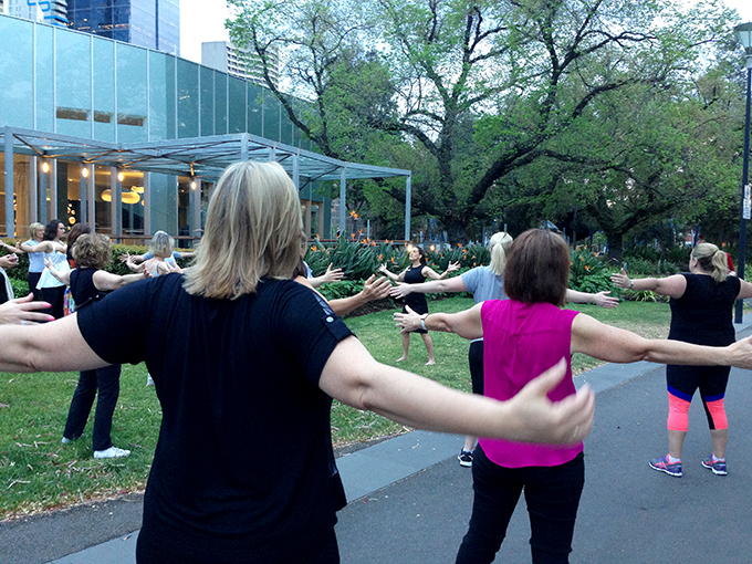 Tai Chi - Federation Square