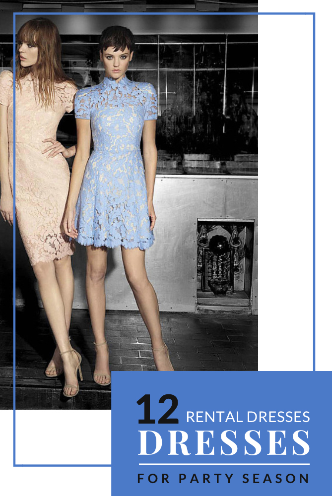 12 Rental Dresses for Party Season