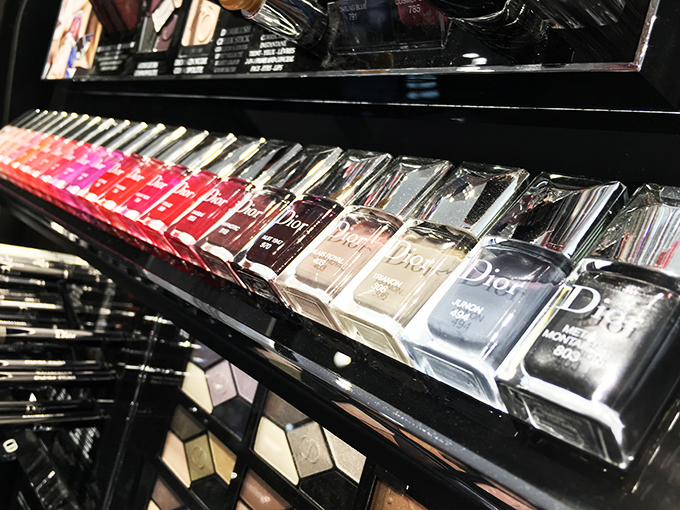 Dior at sephora store