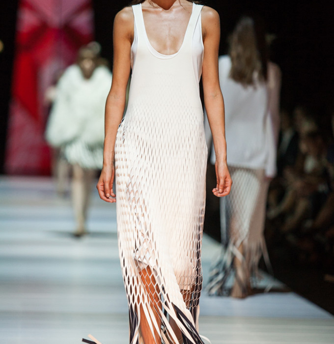 Dion lee white dress shop