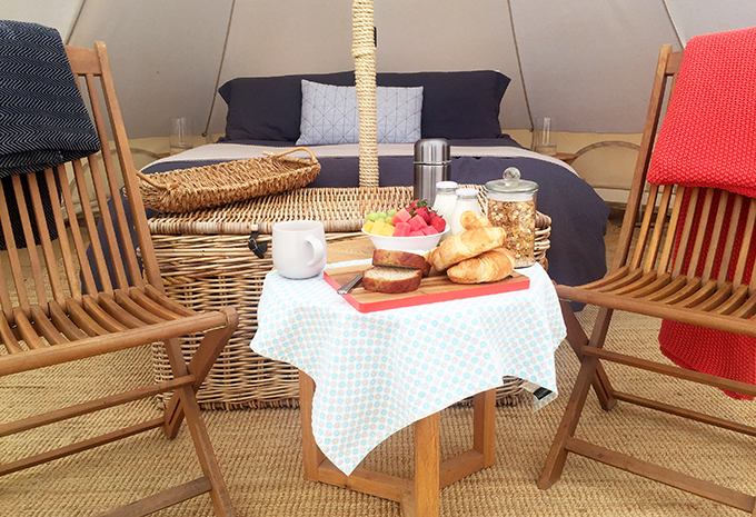 Cosy Tents - Breakfast