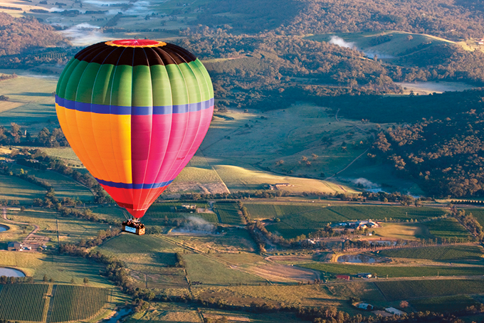 Global Ballooning in Victoria's Yarra Valley