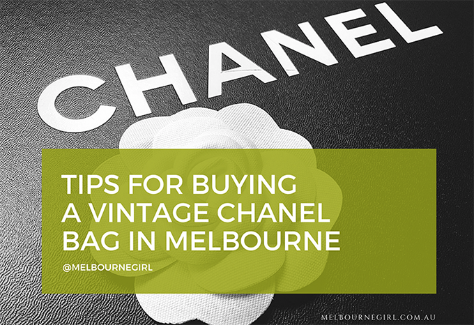 Buying a vintage Chanel Bag in Melbourne