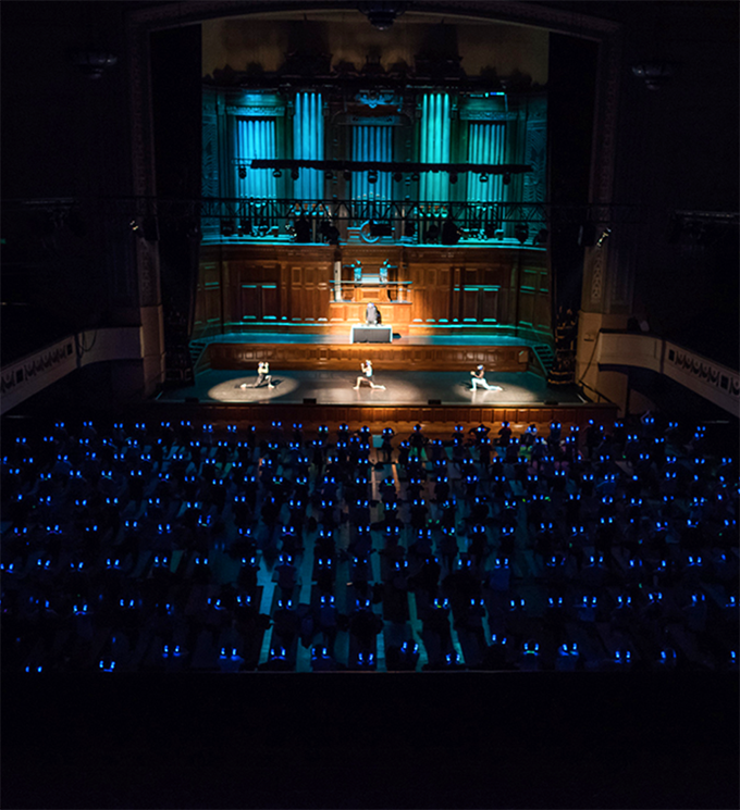 Silent Disco at Melbourne Town Hall