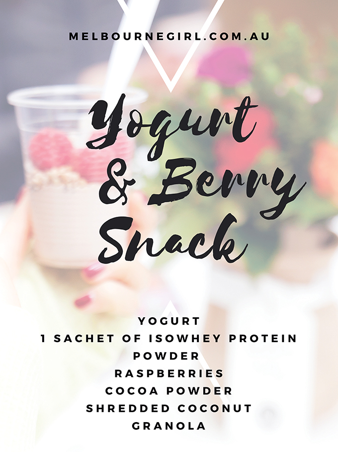 Yogurt & Berry Snack