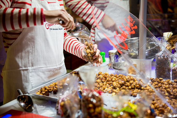 Foodies at European Night Market