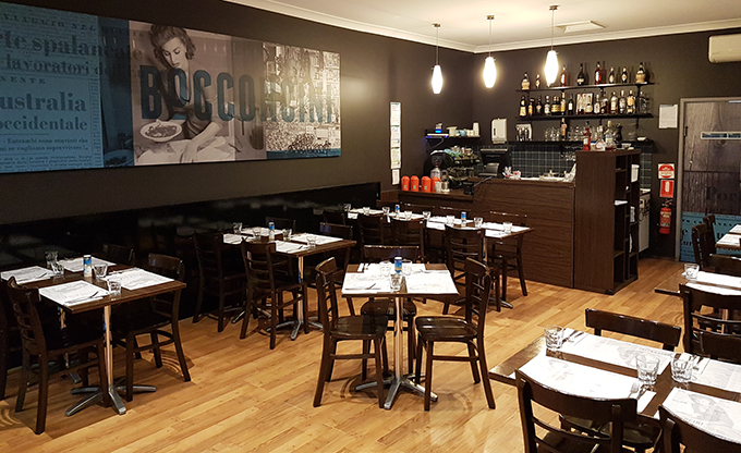 Inside the Melbourne restaurant - Bocconcini