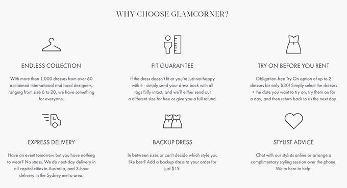 Why choose Glamcorner