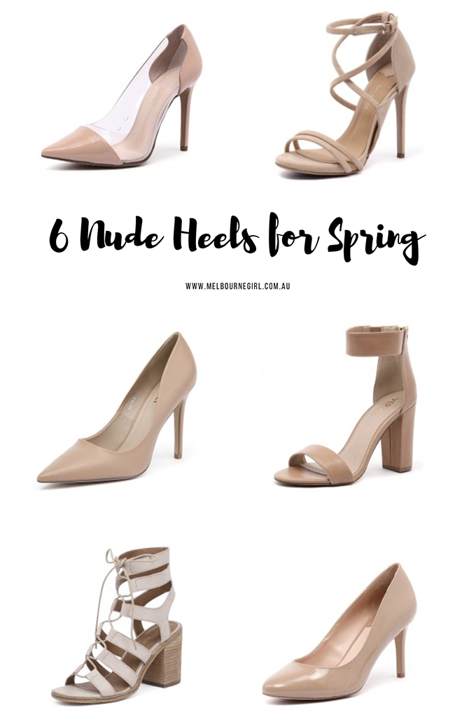 6 Nude Heels for Spring