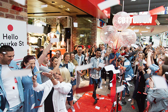 Cotton On - Bourke Street Opening Party