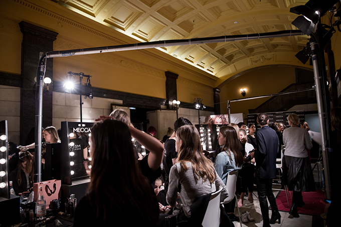 Melbourne Town Hall - Backstage at Spring Fashion Week