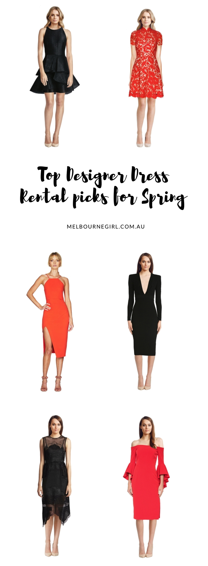Top Designer Dress Rental picks for Spring