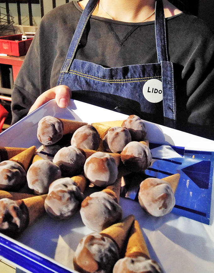 choc tops made exclusively by the fabulous Piccolina gelateria