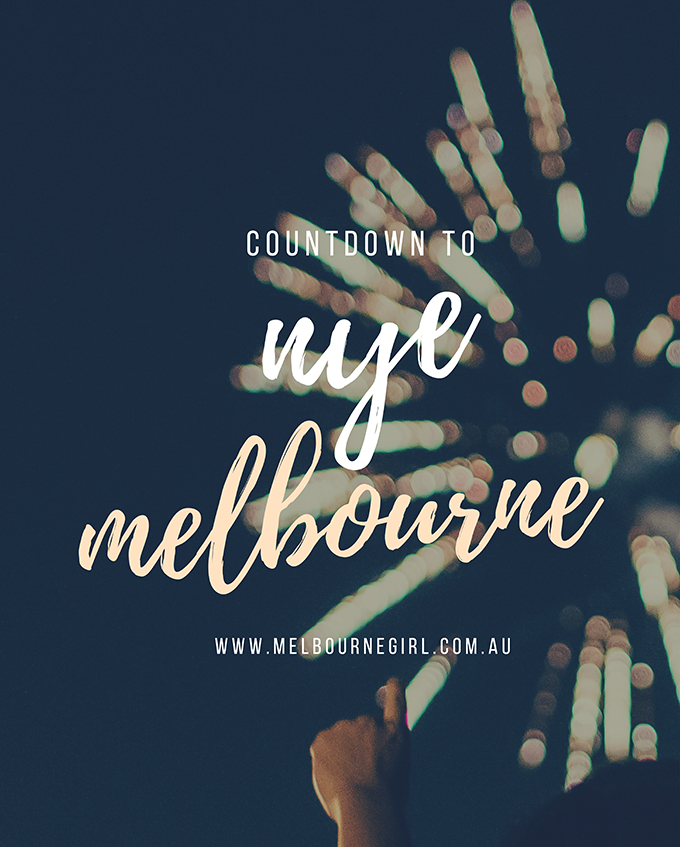 Counting down to NYE in Melbourne