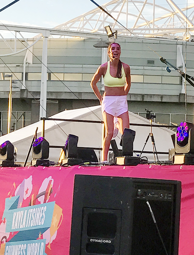 Kayla Itsines - SWEAT Tour - Melbourne