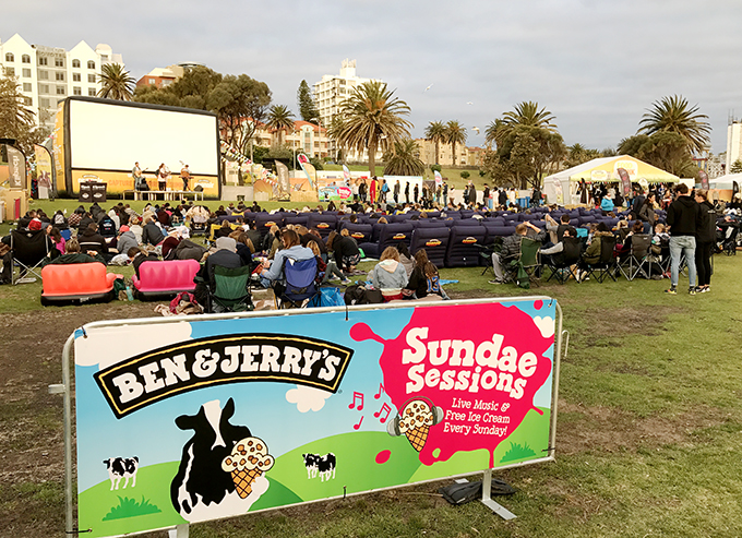 Ben and Jerry's Open Air Cinema - St Kilda