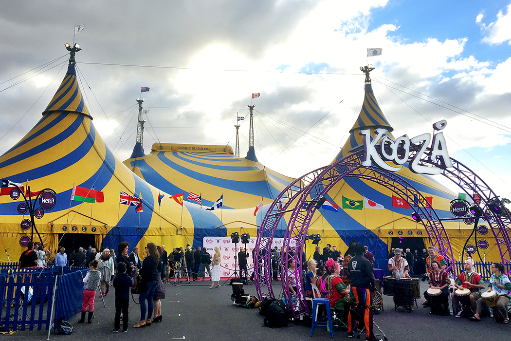 Cirque Du Soleil KOOZA opens in Melbourne