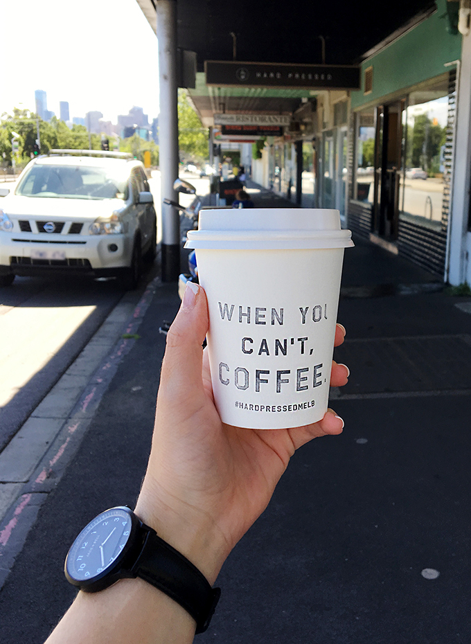 Hard Pressed coffee - Melbourne