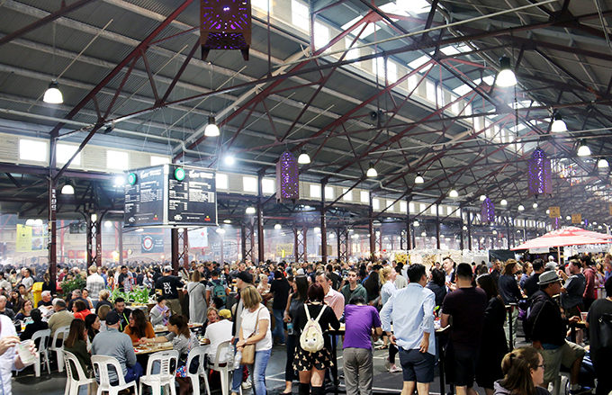 Summer Night Market at Queen Vic Markets