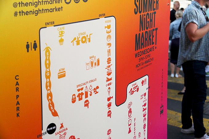 Summer Night Market map