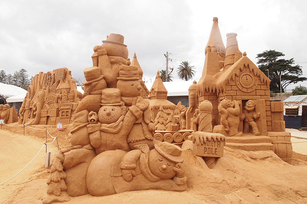 Frankston Sand Sculptures - Melbourne - Australia