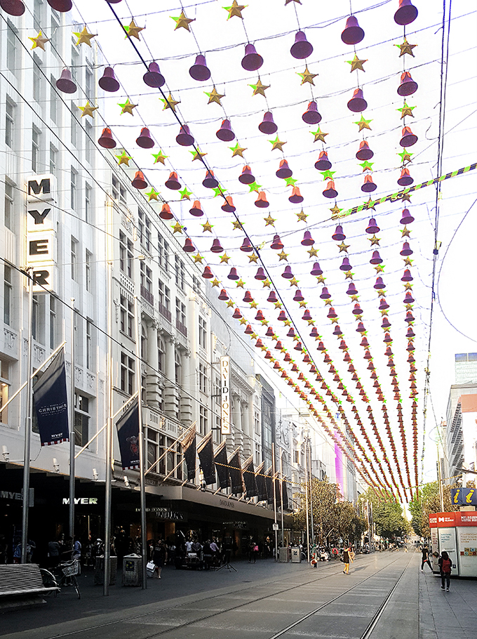 Bourke Street Melbourne Shopping