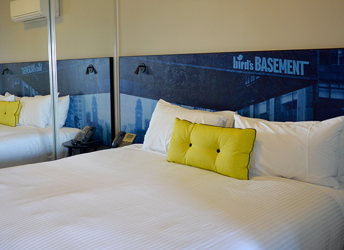 Bedroom comforts at The Jazz Corner Hotel