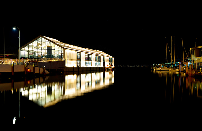 Brooke St Pier The Glass House floating restauarant credit Keith Midson