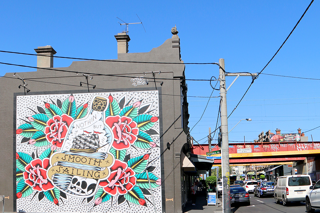 Smooth Sailing - Street Art - Melbourne