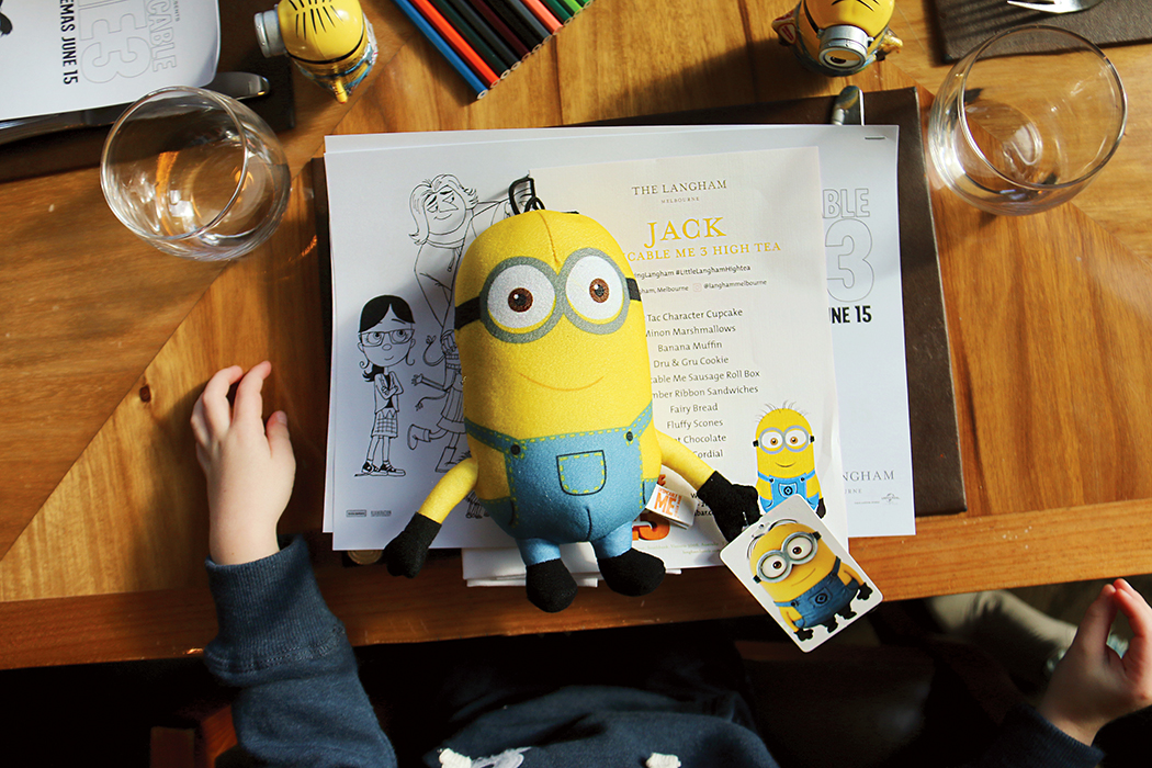 Despicable Me 3 High Tea at The Langham Melbourne