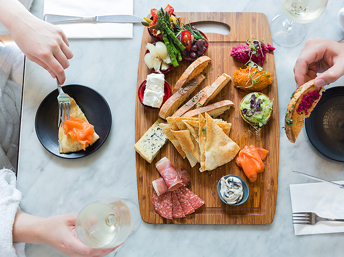 Mornington Peninsula Hot Springs - grazing platter