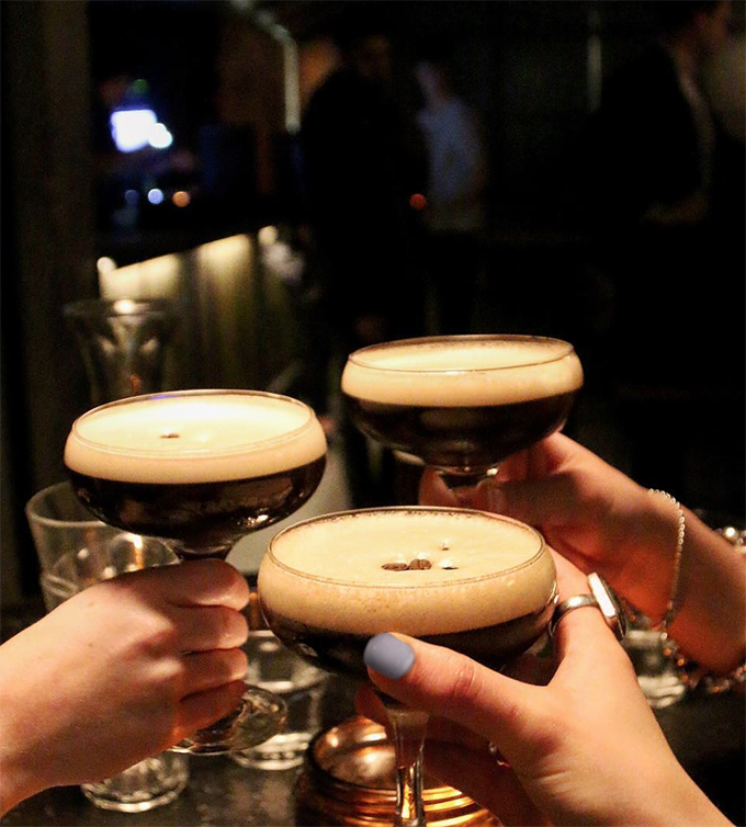 Espresso Martinis - The Mill House - Melbourne Underground Bar