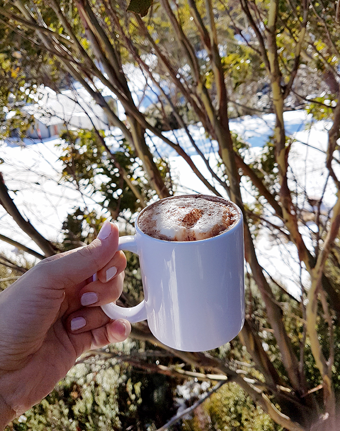 Hot Chocolate at Mt Baw Baw Resort
