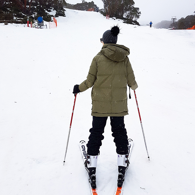 Skiing Mt Baw Baw