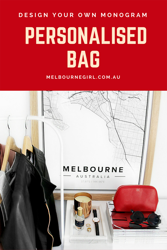 Design your own Monogram personalised bag - MELBOURNE GIRL