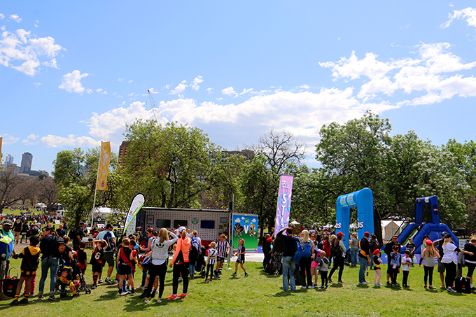 KIDS PLAY ZONE - AFL Footy Festival in Melbourne